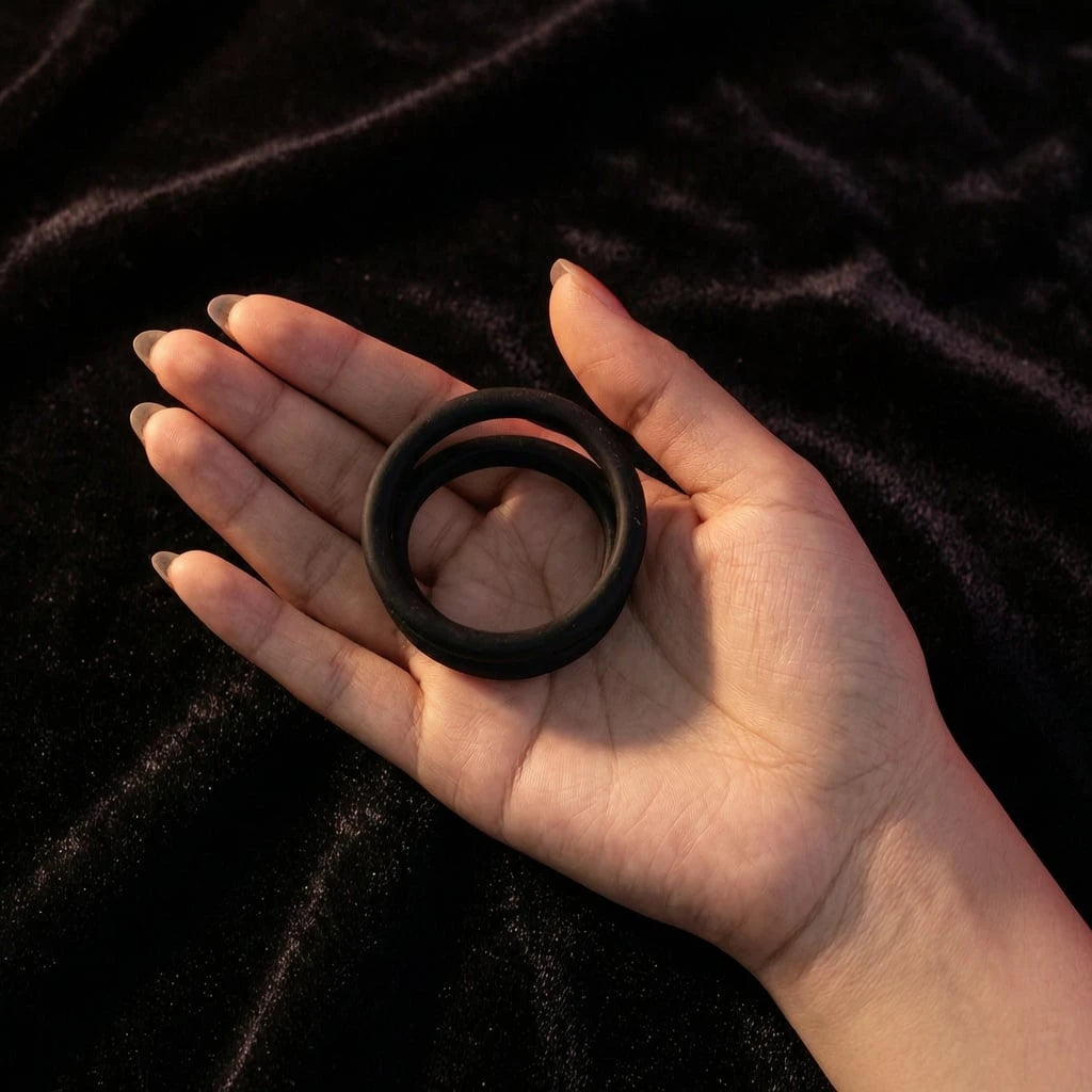 Adjustable Silicone Cock & Ball Rings for men 
