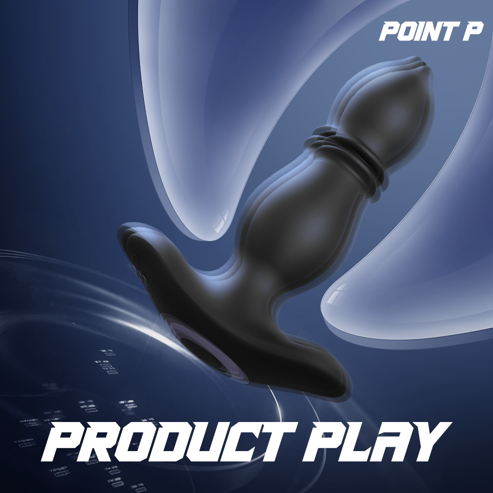 Silicone beginner butt plug with remote control 