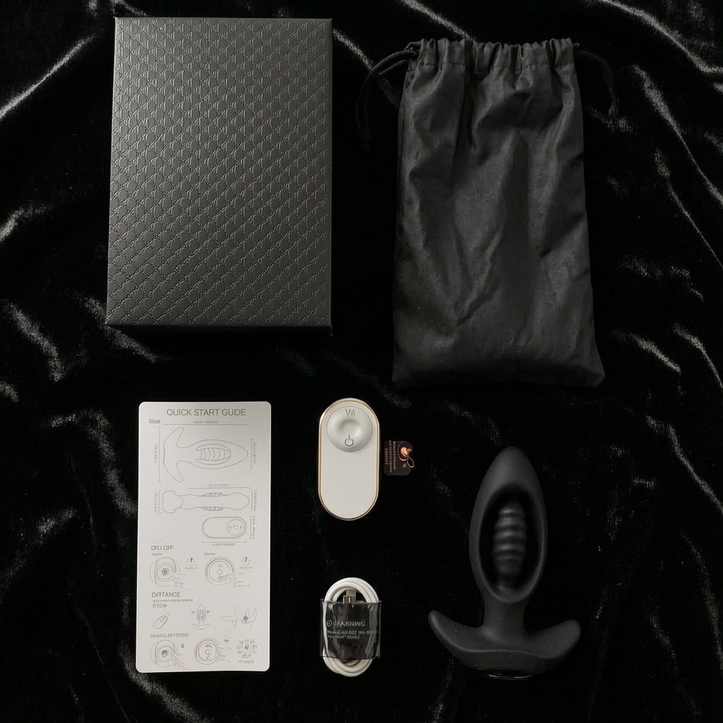 Small butt plug - best prostate massager with remote control