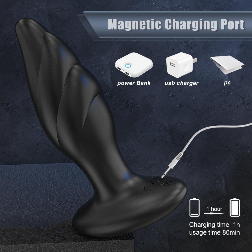 Small butt plug -best prostate toy with remote control