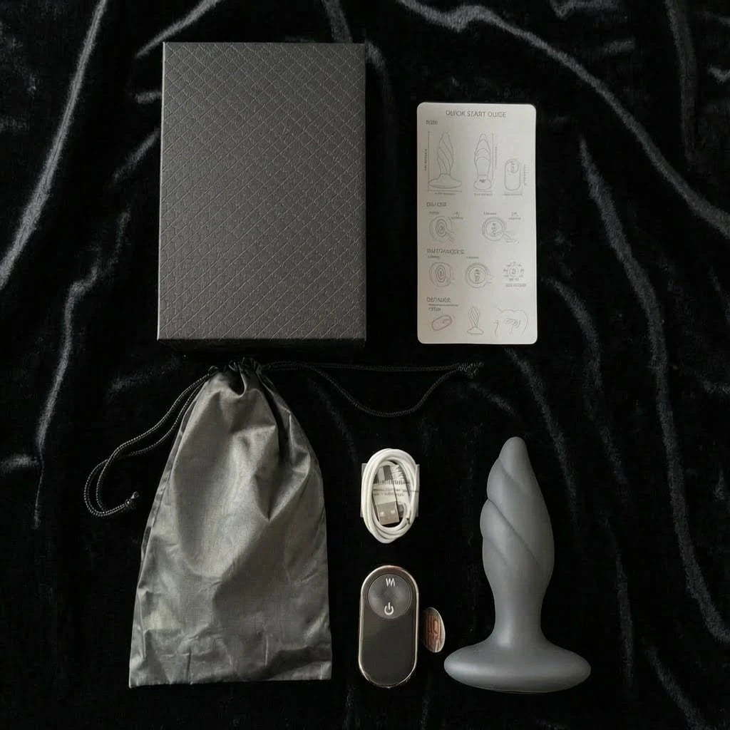 Wildhunni Vibrating Prostate Massager - Rotational & Remote Conrol