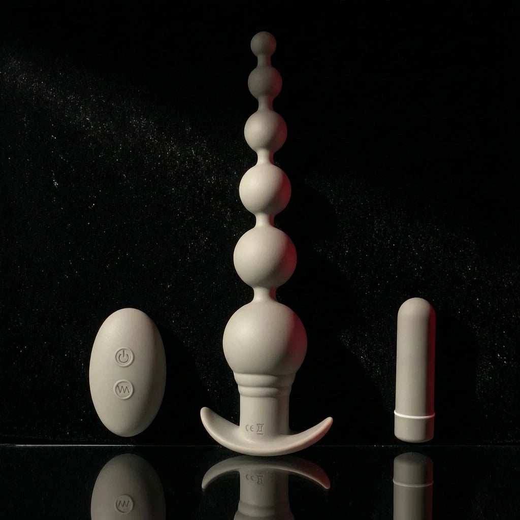 Wildhunni Vibrating Anal Beads - Remote Control & Gradual