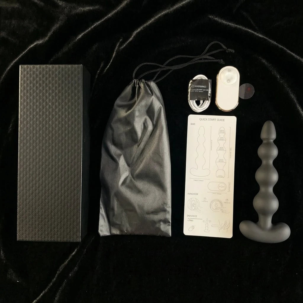 Wildhunni Vibrating Anal Beads - Prostate Massager & Remote Control