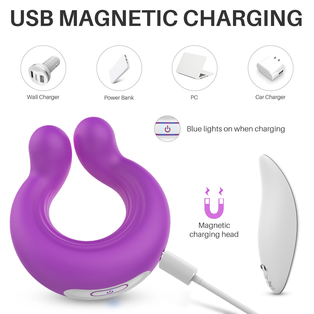 Best Vibrating Cock Ring with Remote Control - Couple toy