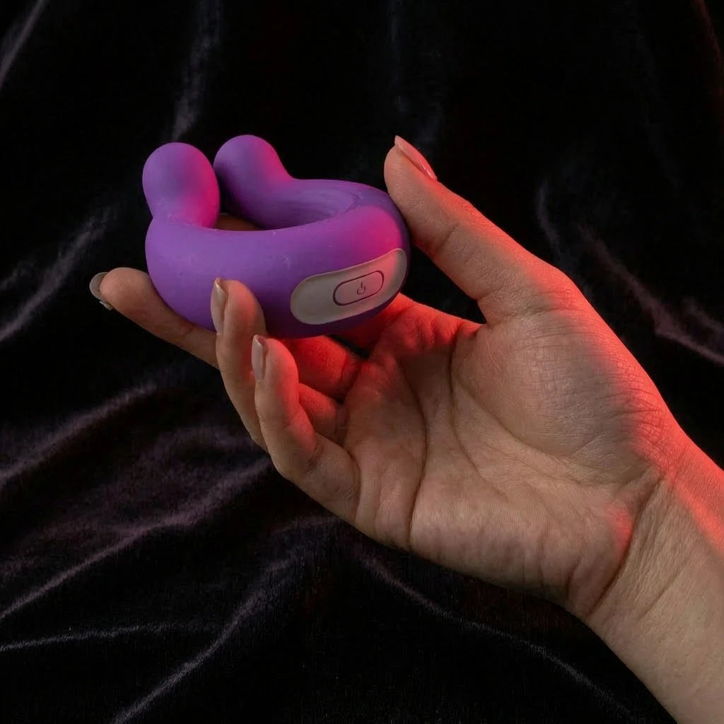 Best Vibrating Cock Ring with Remote Control - Couple toy