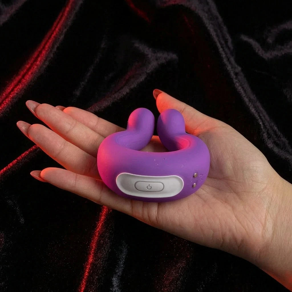 Best Vibrating Cock Ring with Remote Control - Couple toy