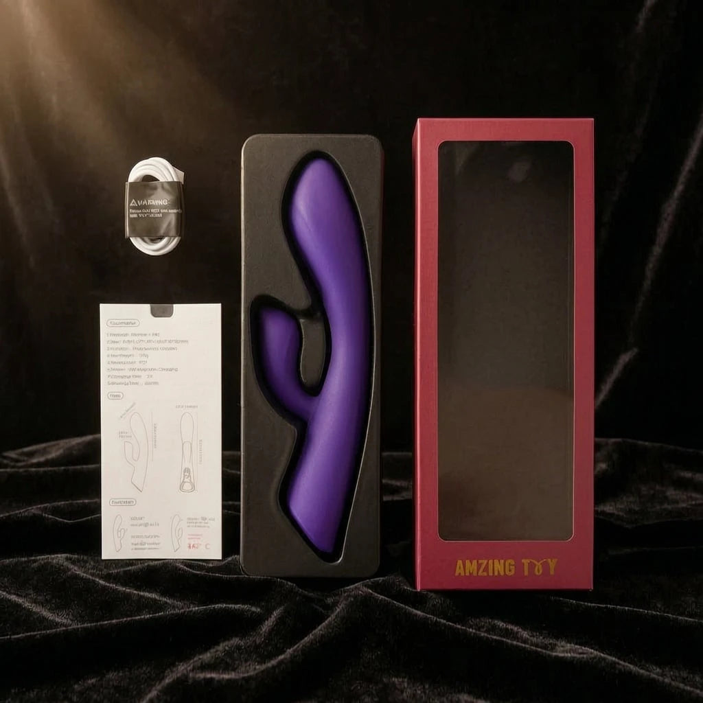 Warming G Spot & Clitoral Vibrator with Waterproof and Rechargeable Designs