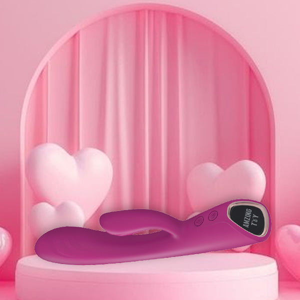 Warming G Spot & Clitoral Vibrator with Waterproof and Rechargeable Designs