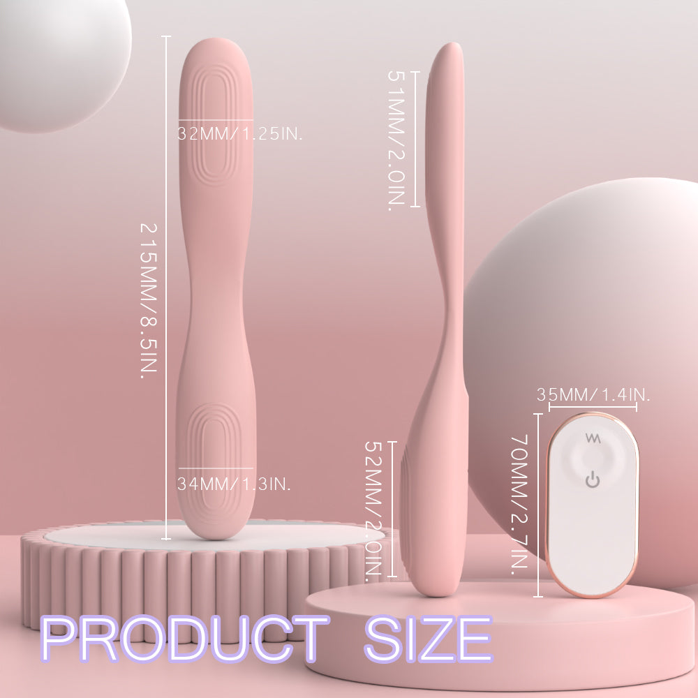 Wearable Panty Clitoral and Vaginal Stimulator Remote Control Vibrator with Waterproof and Rechargeable Designs