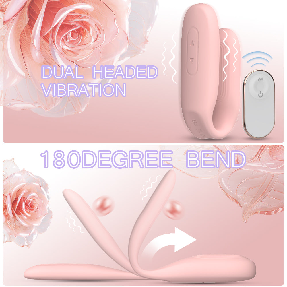 Wearable Panty Clitoral and Vaginal Stimulator Remote Control Vibrator with Waterproof and Rechargeable Designs