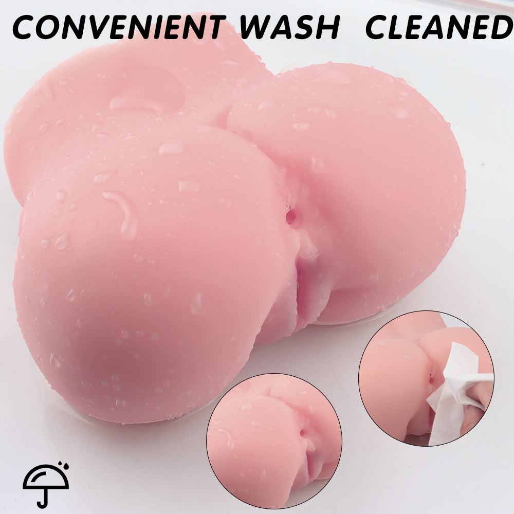 Small Sex Dolls April Male Masturbator with realistic pussy. 