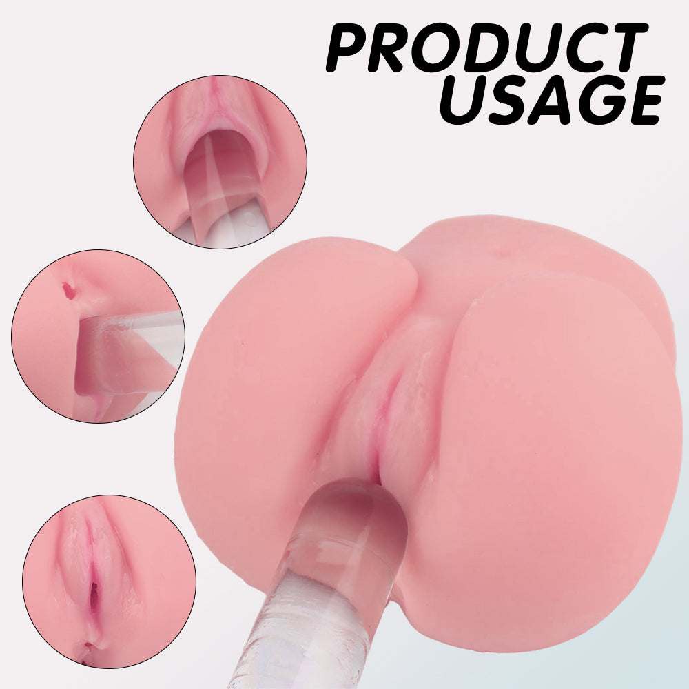 Small Sex Dolls April Male Masturbator with realistic pussy. 