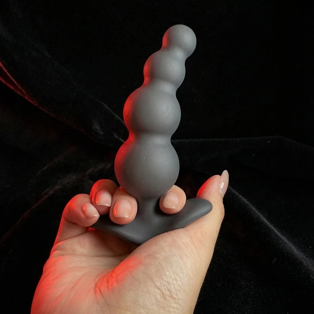 Wildhunni Beaded Silicone Butt Plug kit (3 Count)