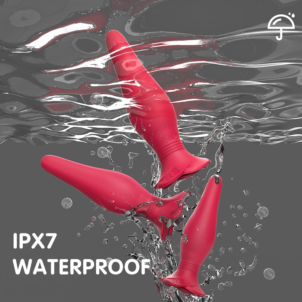 butt plug set tapered remote control anal toys for beginners